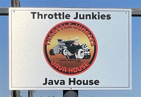 throttle junkies java house 37 views, 3 likes, 0 loves, 0 comments, 0 shares, Facebook Watch Videos from Throttle Junkies Java House: WilsonFacebookView the Menu of Throttle Junkies Java House in 166 Cottonwood, Lone Grove, OK